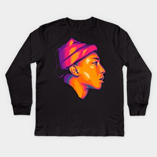 Pharell Williams Kids Long Sleeve T-Shirt